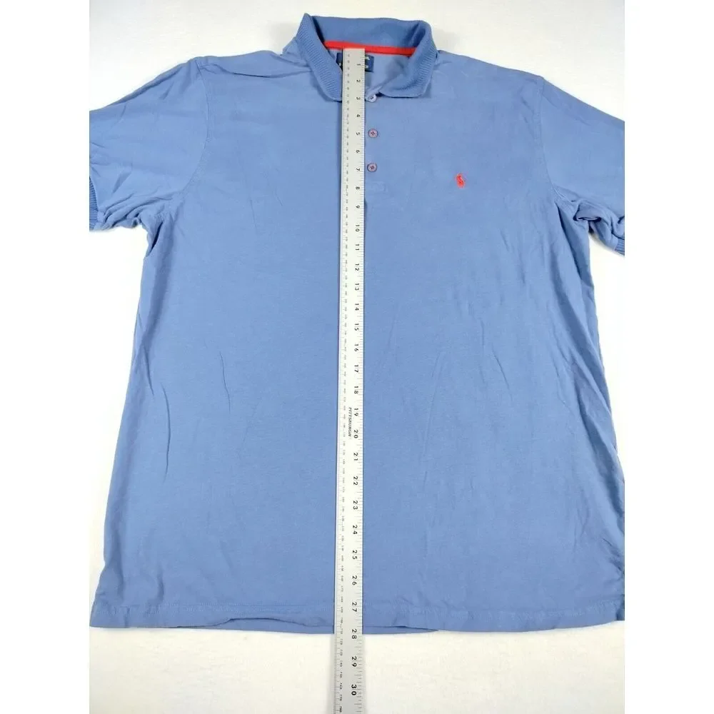 Polo Ralph Lauren Shirt Mens 3XL Blue Flesh Pony Classiccore SlowFashion Quality